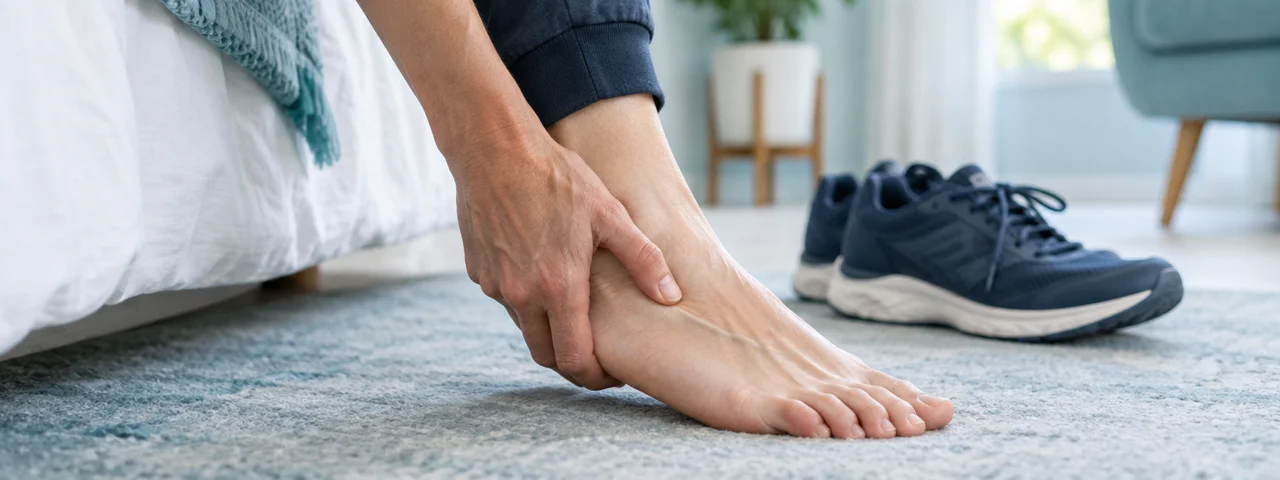 Midfoot arthritis symptoms in the foot